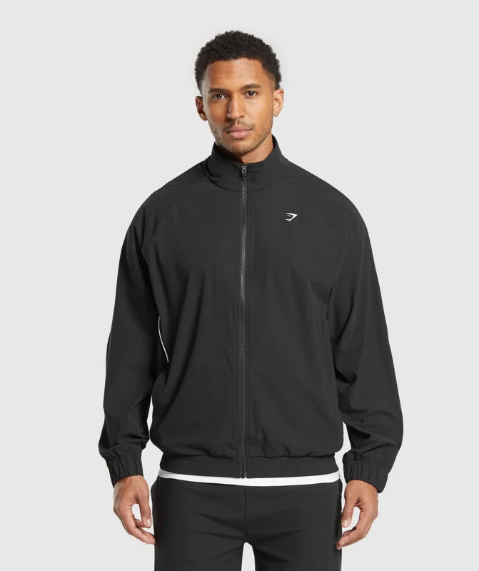 Contrast Track Top