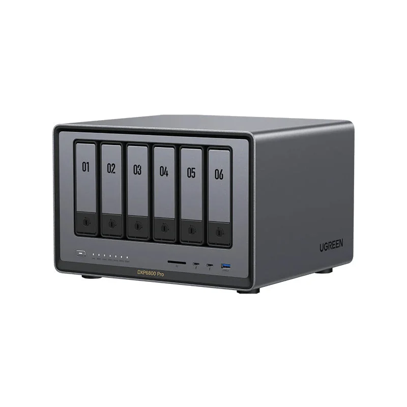 UGREEN NASync DXP6800 Pro 6-Bay Thunderbolt NAS 8GB DDR5 (Diskless)
