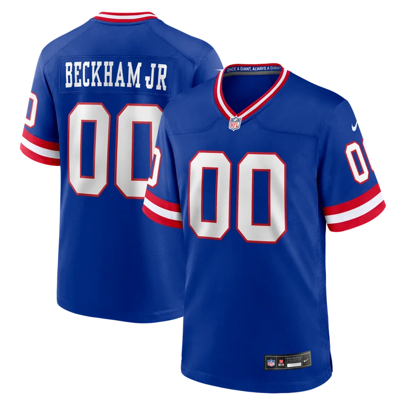 Men's New York Giants Odell Beckham Jr. Nike Royal Alternate Legacy Game Jersey