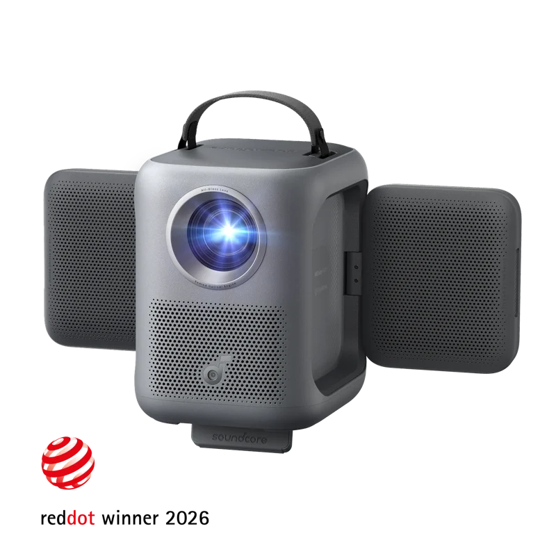 soundcore Nebula P1i | World's First Smart Portable Projector with Flippable Speakers