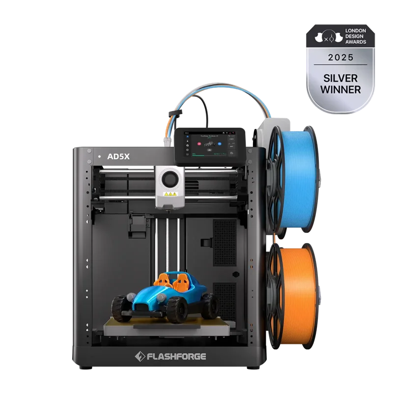 Flashforge AD5X 4-Color 3D Printer with IFS, 600 mm/s CoreXY