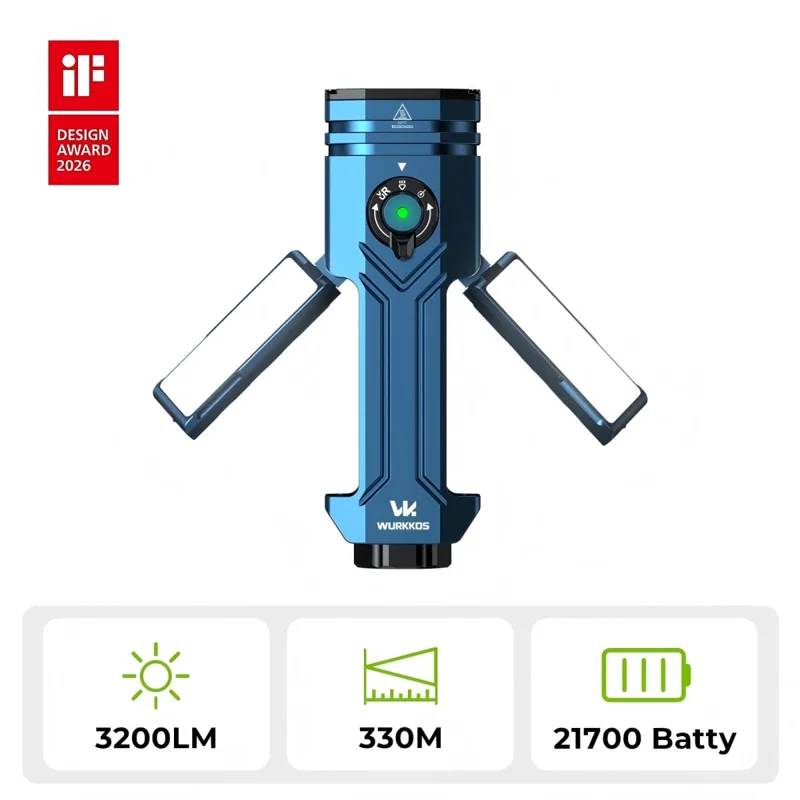 Wurkkos HD02 Pro 5-in-1 Work Light