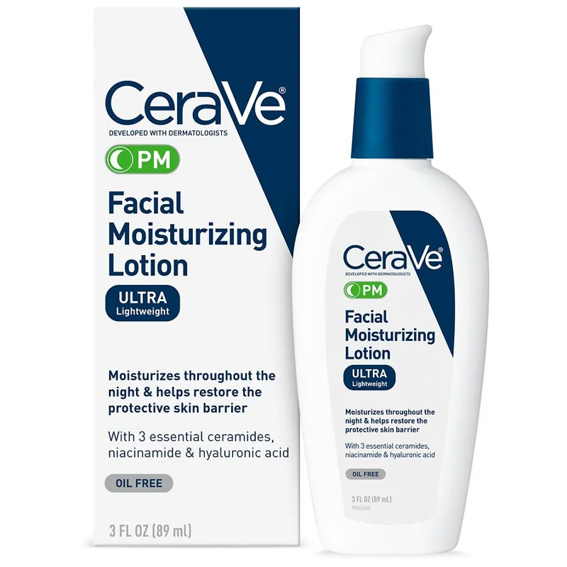Night Face Lotion with Hyaluronic Acid Fragrance Free