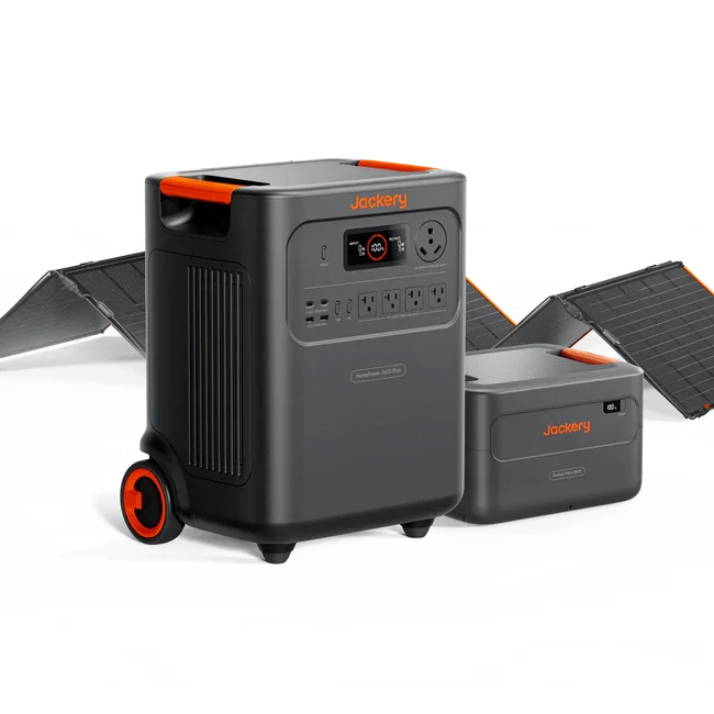 Jackery HomePower 3600 Plus (7.2kWh) + SolarSaga 500 X