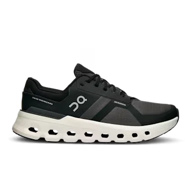 On Men's Cloudrunner 2 Wide Eclipse Black Running Shoes