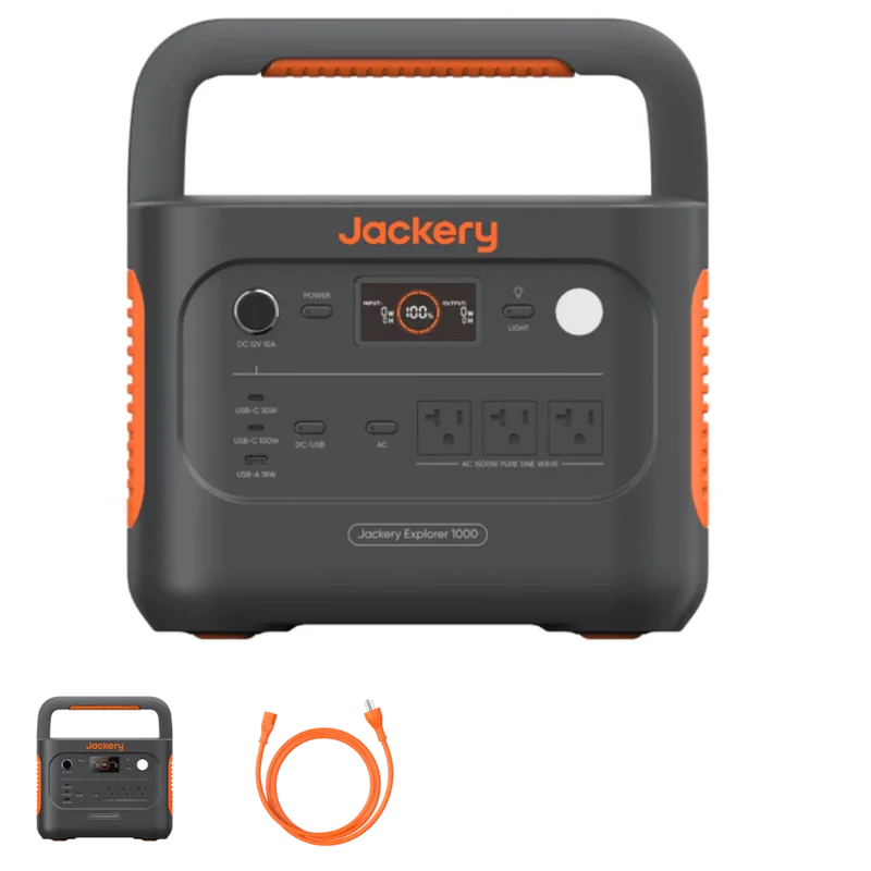 Jackery Explorer 1000 v2 1500W Portable Power Station