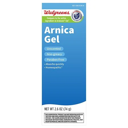 Walgreens Arnica Gel, 2.6 oz