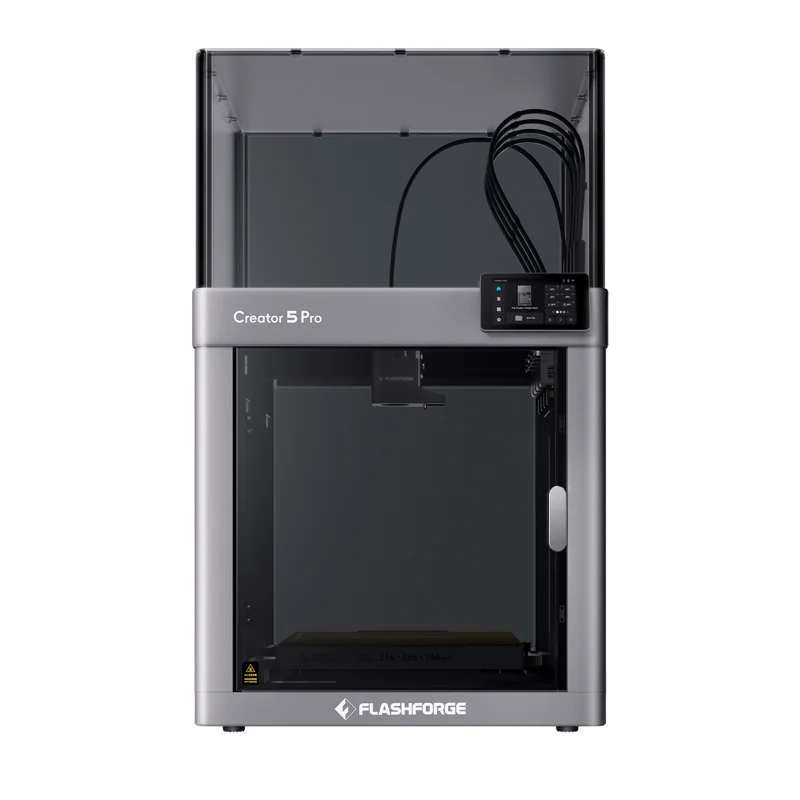Flashforge Creator 5 Pro 4-Toolheads Enclosed Multi-Color 3D Printer