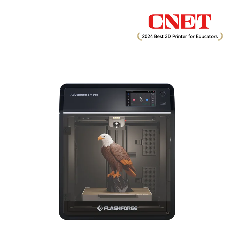 Flashforge Adventurer 5M Pro 3D Printer, Enclosed CoXY Metal Structure, Safe for Home Use - 5M Pro