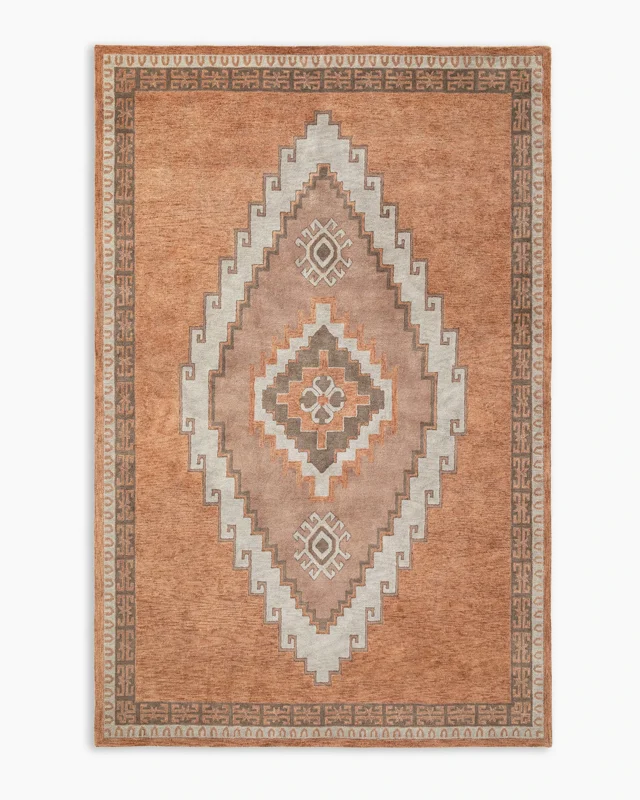Laleh Wool Rug in Copper