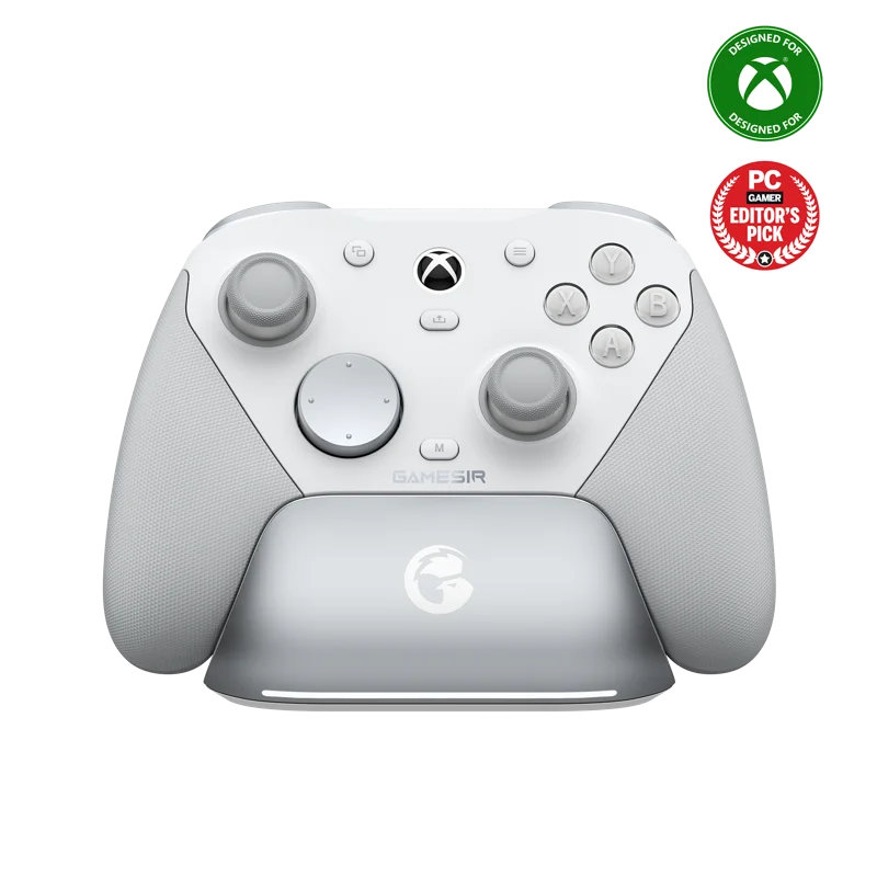 GameSir G7 Pro Tri-Mode Xbox Wired, PC & Mobile Wireless Controller - Mech White
