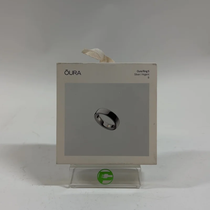 Oura Ring 5 Silver/Argent Smart Ring JZ90-61403-08