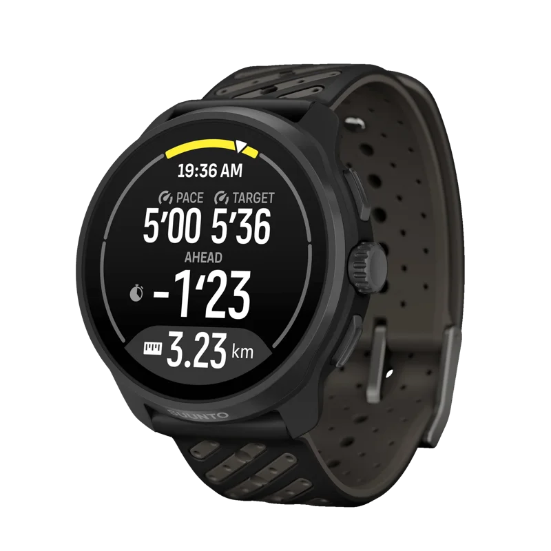Suunto Race 3S Titanium GPS Smartwatch - Black