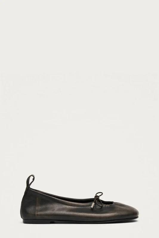 ALOHAS Rosalind Vintage Effect Leather Ballet Flats