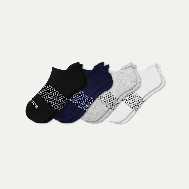 Men's Solids Ankle Sock 4-Pack