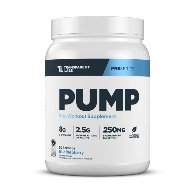Pump Pre-Workout - Blue Raspberry
