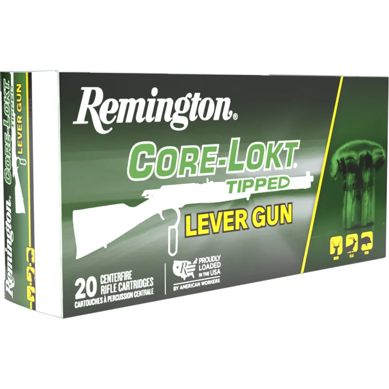 Remington Core-Lokt Lever Gun Rifle Ammo 30-30 Win. 150 gr. Core-Lokt Tipped 20 rd.