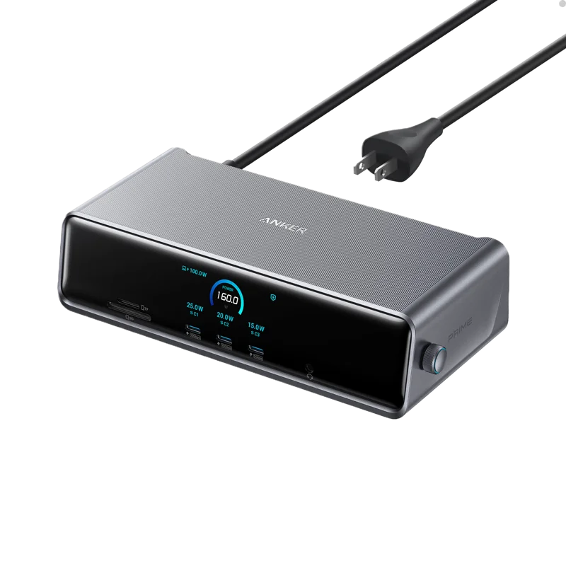 Anker Prime Docking Station (14-in-1, Triple Display, DisplayLink) with DL7400