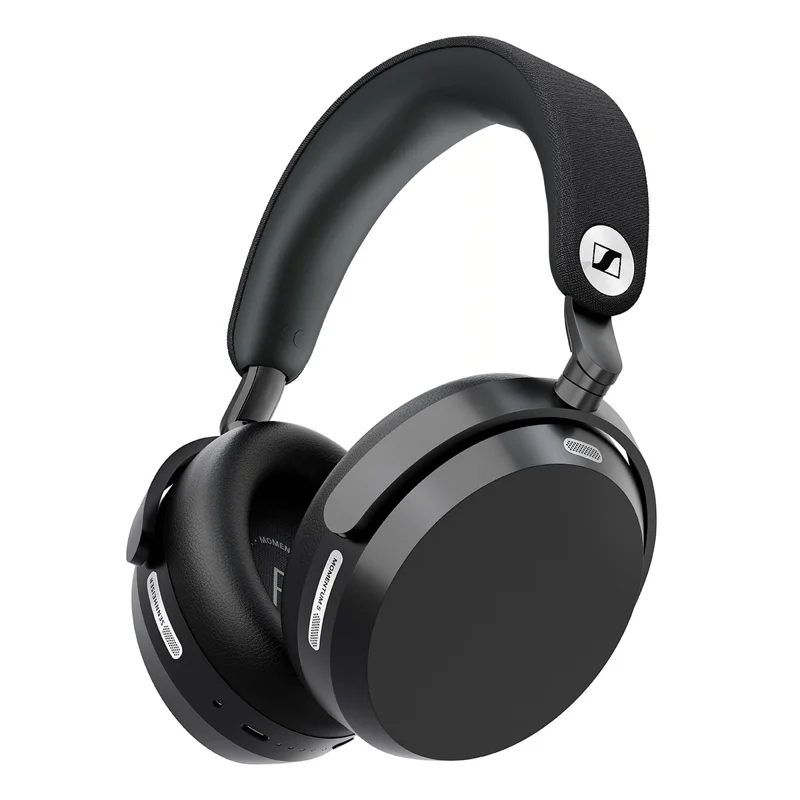 Sennheiser Momentum 5 Adaptive Noise-Cancelling Around Ear Bluetooth Wireless Headphones (Black)