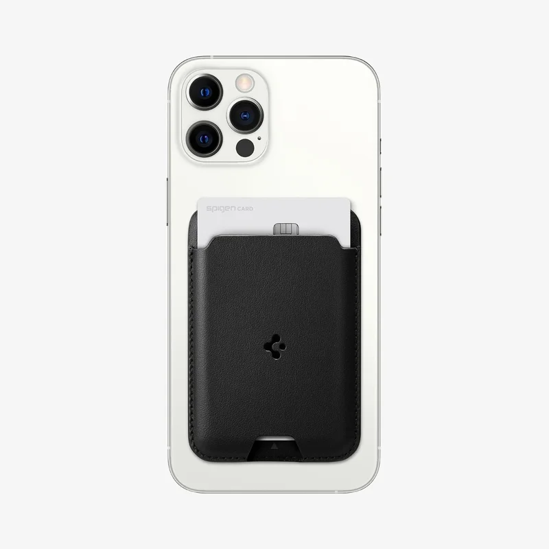 Spigen MagSafe Card Holder – Valentinus (MagFit) - Black