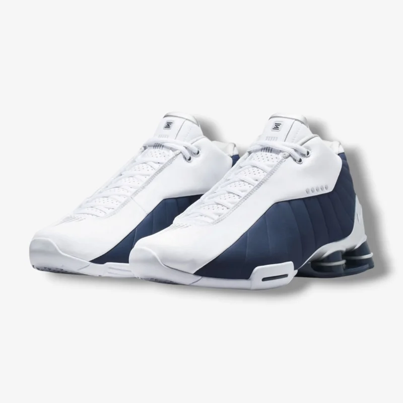 Nike Shox BB4 White Midnight Navy IR1983-100