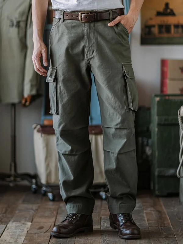 12.5OZ Cotton Reverse Sateen Cargo Pants | M43 Tactical Trousers