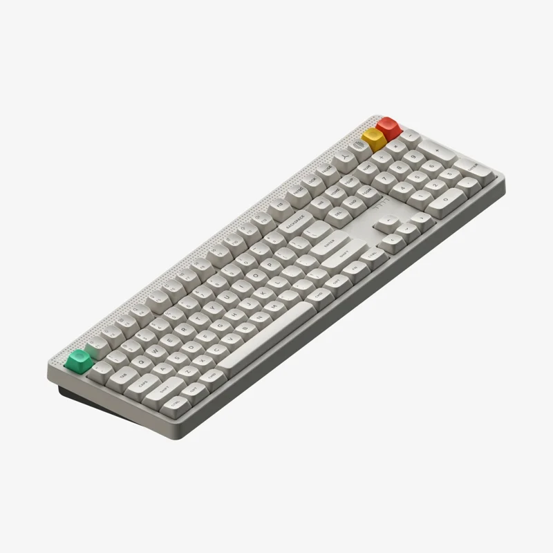 NuPhy Node100 High-profile - Lunar White / Blush Max / ANSI-US English