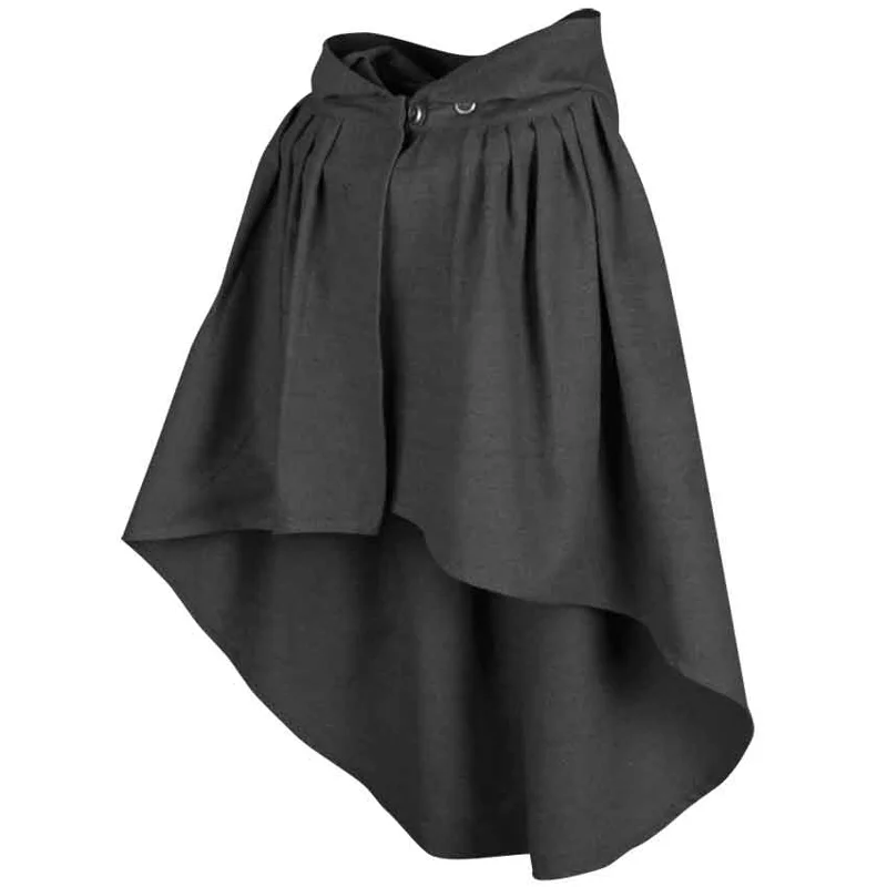 Niko Mantle Cloak - black