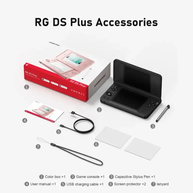 ANBERNIC RG DS Plus - China / Matte Black / 16G