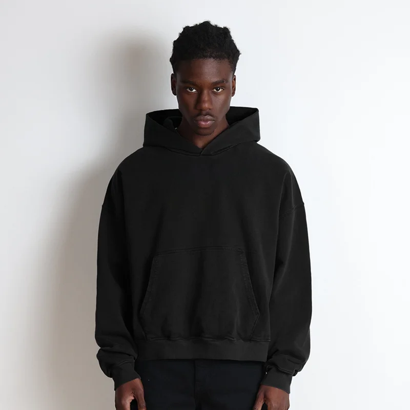 Bowery Crop Hoodie II | Relaxed, Drop-Shoulder