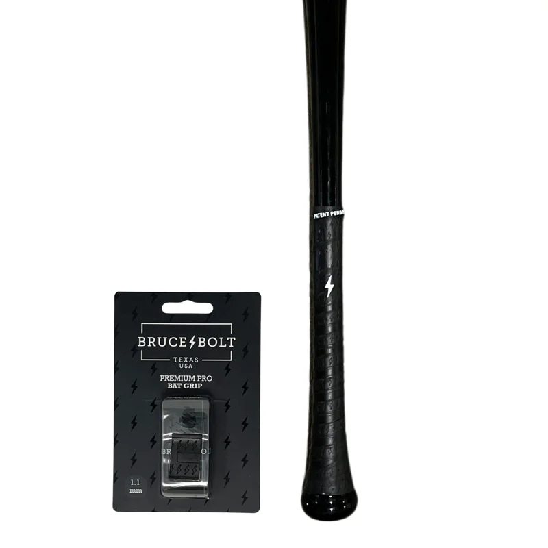 Premium Pro Bat Grip - Black - 0.6 mm